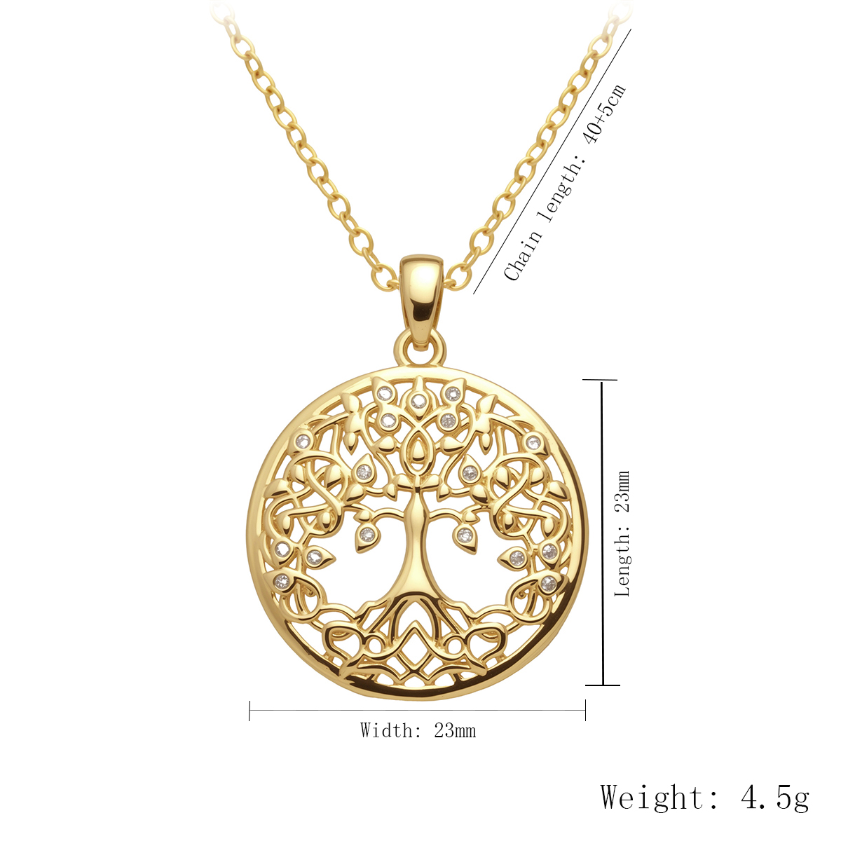 Collier arbre de vie à la mode - Plant Parent Free avis et prix