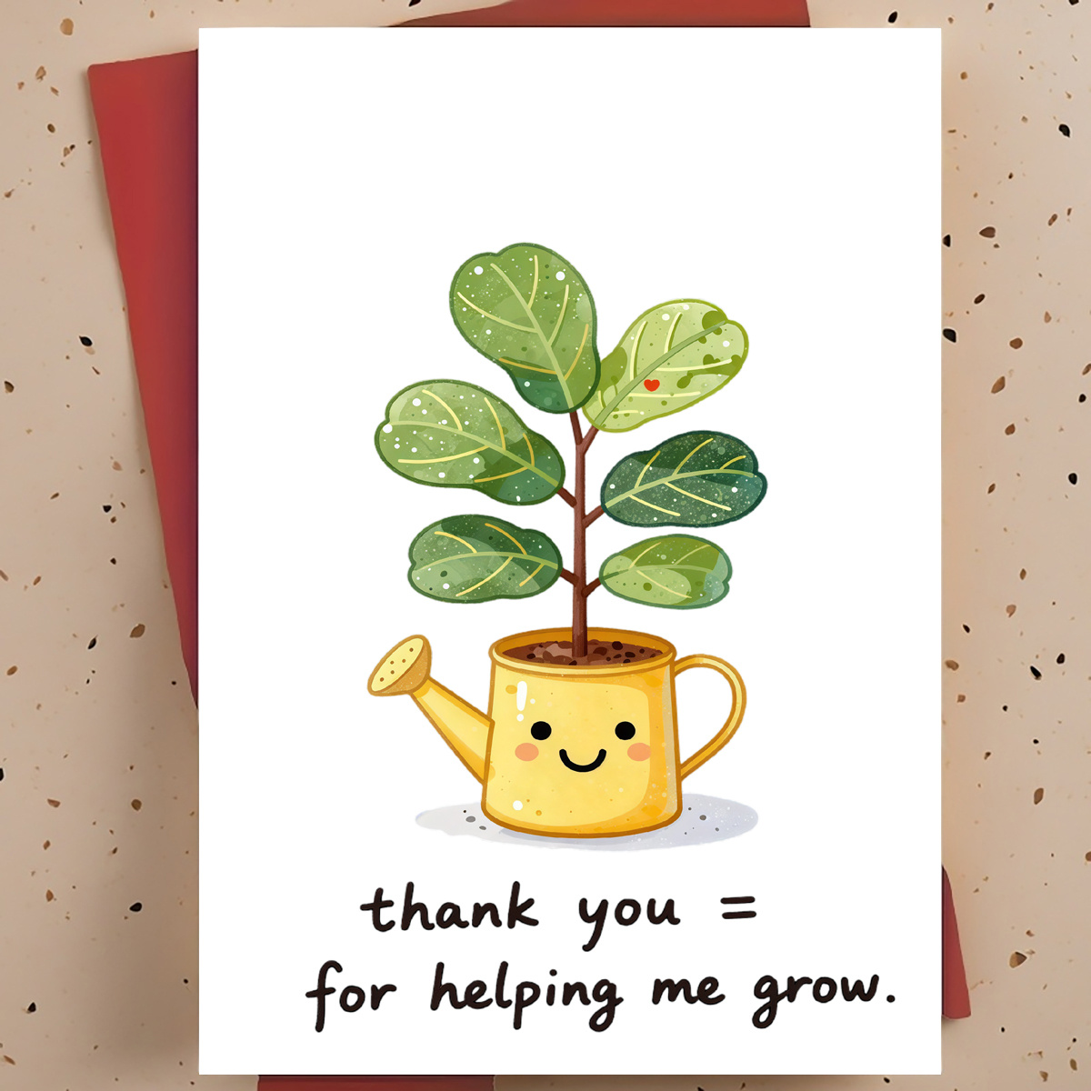 1 Carte de Remerciement Douce  - Plant Parent Free avis et prix